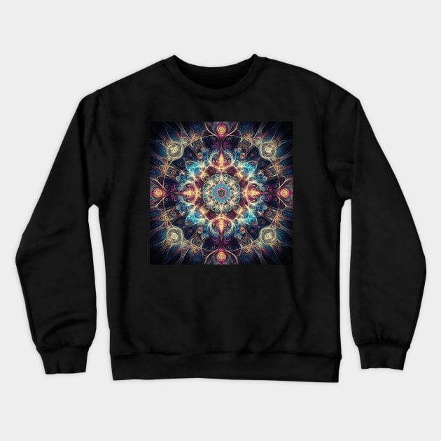 kaleidoscopic patterns Crewneck Sweatshirt by SARKAR3.0